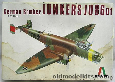Italaerei 1/72 Junkers Ju-86 plastic model kit